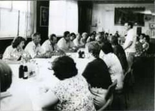 Treffen von Gewerkschaftern und Arbeitern aus Sofia mit Gewerkschaftern des EAW "Friedrich Ebert"