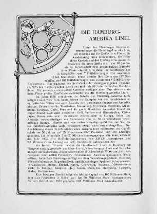 Die Hamburg-Amerika Linie