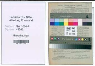 Entnazifizierung Karl Nitschke , geb. 03.08.1871 (Gelderheber)