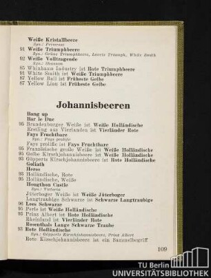 Johannisbeeren