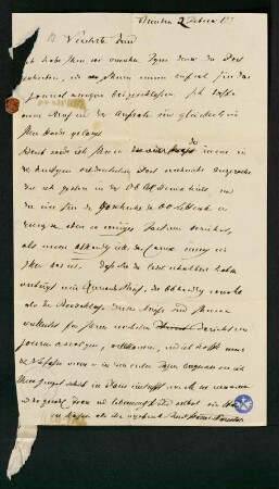 Brief vom 2. Februar 1855