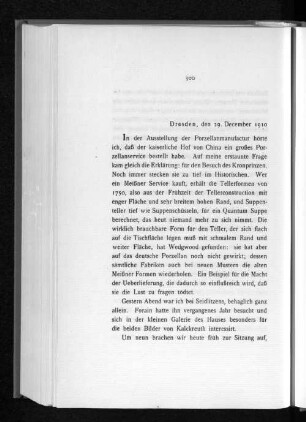 Dresden, den 29. December 1910