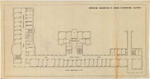 Billing, Hermann; Singen; Krankenhaus - Hauptbau (Grundriss 1. OG)