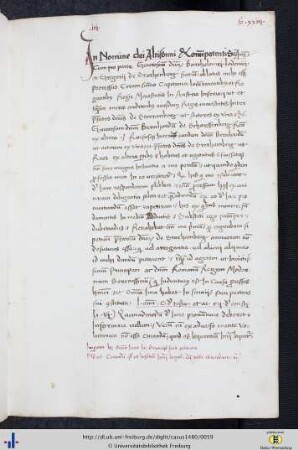 [23r - 41v] III. In Nomine Dei altissimi et omnipotentis Amen.