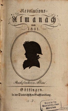 Revolutions-Almanach. 1801