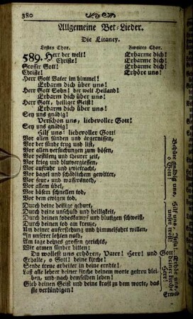 Allgemeine Bet-Lieder. - Von der Sorge für Ehre und guten Nahmen.