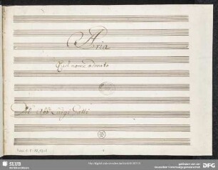Armida. Excerpts - Mus.1-F-82,13-1 : S, orch, b;GehG 268.2