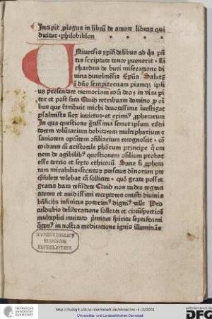 Liber de amore librorum qui dicitur philobiblon