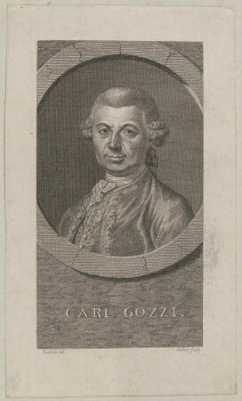 Bildnis des Carl Gozzi