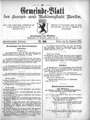 1901,50: No. 50, 15. Dezember 1901