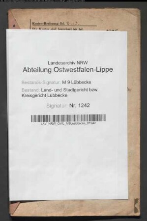 Erblasser: Schroeder, Florentine Amalie, geb. Roescher: