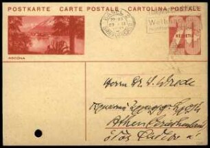 E. Pfuhl an W. Wrede