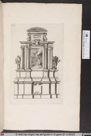 [Altar mit einer Darstellung der Agonie Christi]