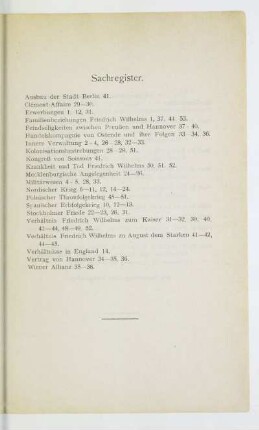 Sachregister