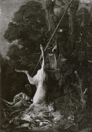 Jagdbeute am Waldrande