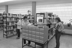 Französische Bibliothek in der Stadtbibliothek Karlsruhe