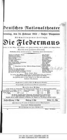 Die Fledermaus