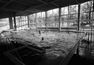 Staufen: Haus Münstertal; Hallenschwimmbad; von unten
