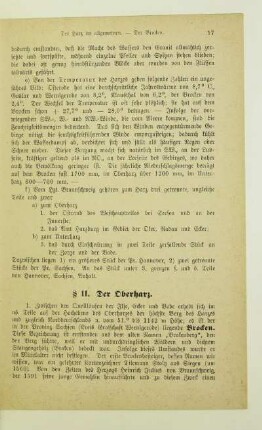 11. Der Oberharz