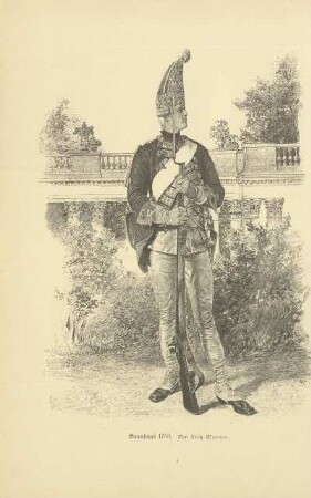 Sanssouci 1753. Von Fritz Werner
