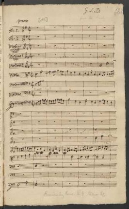 Konzerte. Auszüge; vl, orch, bc; G-Dur