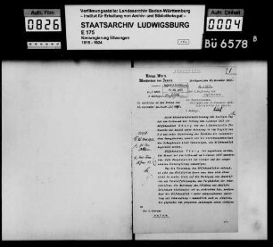 Kanzlisten beim Oberamt Aalen