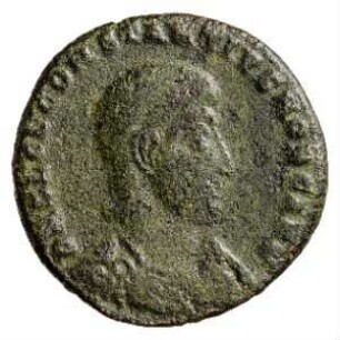 Münze, Aes 3, 351 - 355 n. Chr.