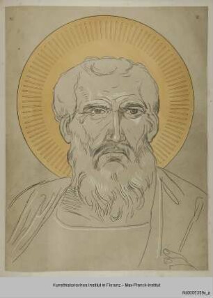 Der Apostel Thaddäus vom Abendmahl des Taddeo Gaddi