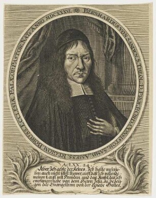 Bildnis des Bernhardus von Sanden