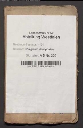 Die Deters-Stätte Nr.8 zu Hiddenhausen, der aufgehobenen Abtei Herford gehörig