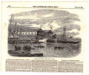Launch of H.M. Gun-Boat The "Hardy" at Bristol