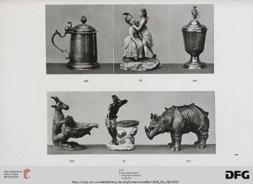 Tafel I-IV