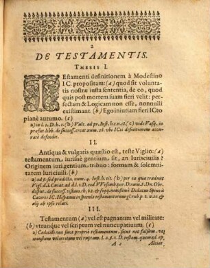 Thesium decades tres de testamentis