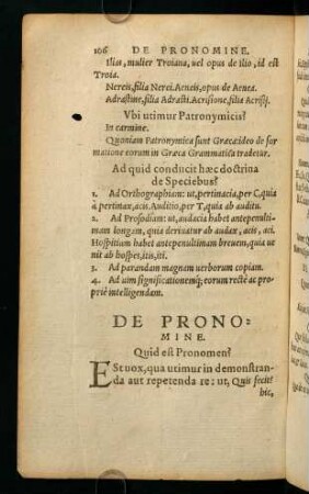 De Pronomine
