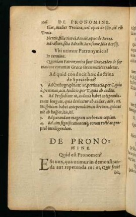 De Pronomine