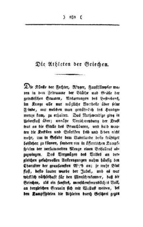 ¬Die¬ Athleten der Griechen