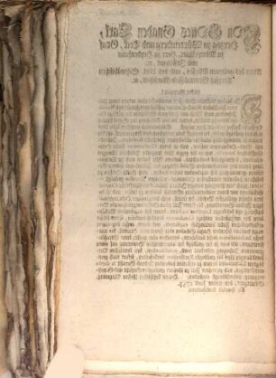 Von Gottes Gnaden Carl, Herzog zu Würtemberg und Teck, Graf zu Mömpelgart, Herr zu Heydenheim und Justingen, [et]c. Ritter des goldenen Vliesses, und des Löbl. Schwäbischen Creyses General-Feld-Marschall, [et]c. Lieber Getreuer! Die herbey rückende Ernd-Zeit veranlasset Uns, wegen derer Unserer Fürstlichen Renth-Cammer zuständigen Frucht und Noval-Zehenden, auch Theil- und Landgarb-Gebühren die nöthige Disposition zu machen ...