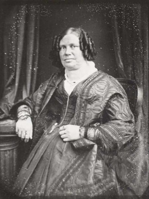 Damenbildnis : H. Krone, 1852