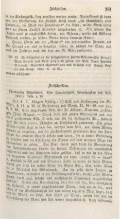 253-261 Zeitschriften