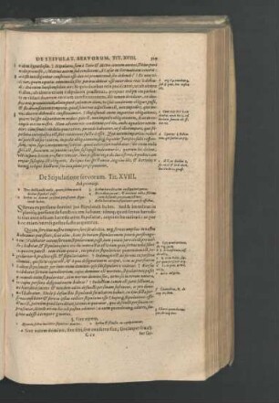 De Stipulatione servorum. Tit. XVIII.