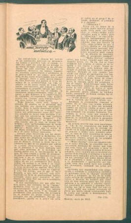 Una juerga metódica