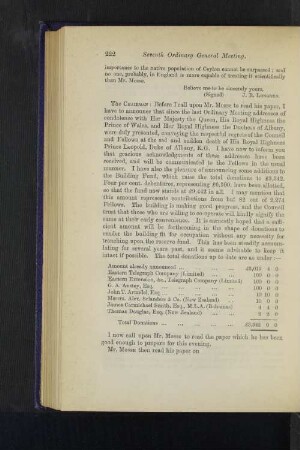 Building Fund: List of Donations continued.
