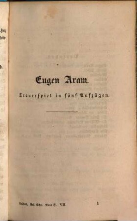 Gesammelte Schriften, 19. Dramatische Werke