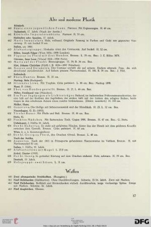 Waffen (Nr. 460-522)