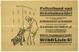 Aufruf der KPD zur Reichstagswahl