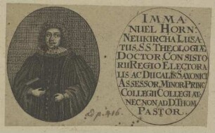Bildnis des Immanuel Horn