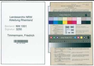 Entnazifizierung Friedrich Timmermann, geb. 20.06.1907 (Vermessungstechniker)