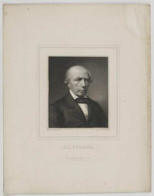 Bildnis des Ludwig J. Uhland