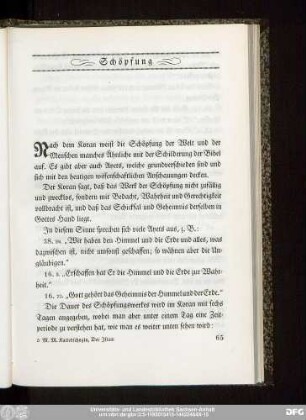 Schöpfung