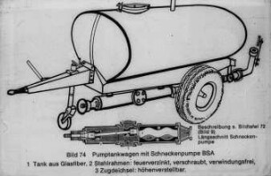 Pumptankwagen mit Schneckenpumpe BSA